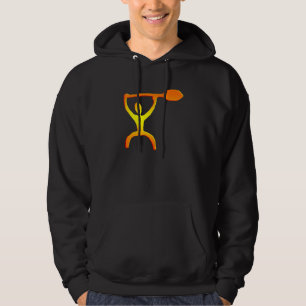 Moletom Com Capuz Petroglyph havaiano do homem da pá