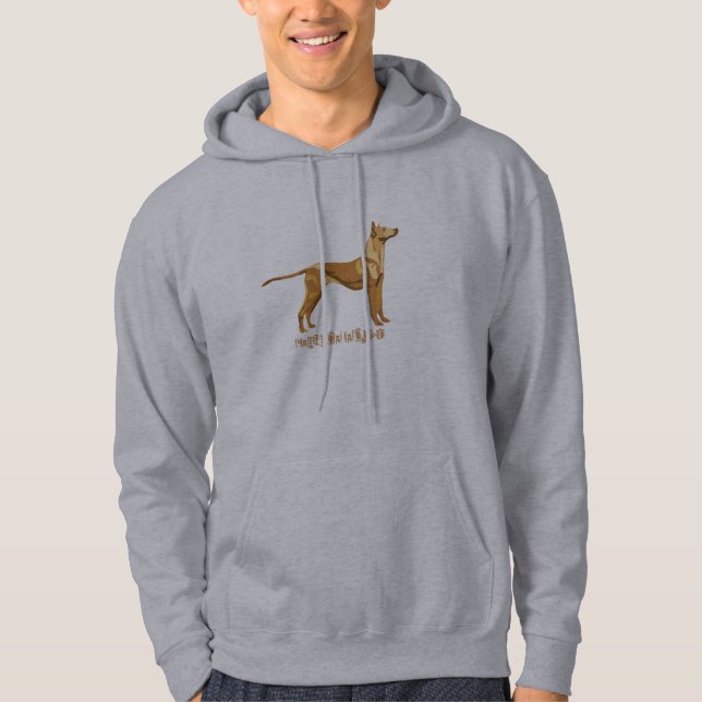 MOLETOM COM CAPUZ PHARAOH HOUND (Frente)
