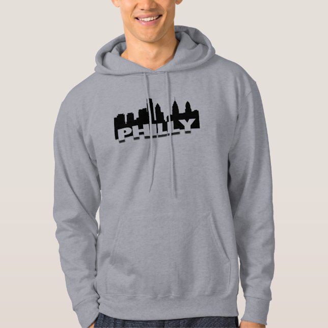 Moletom Com Capuz Philly Skyline Hoodie (Frente)