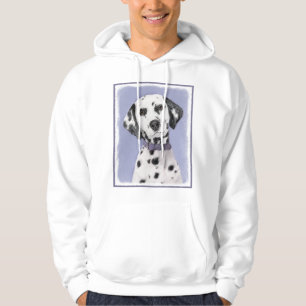 Moletom Com Capuz Pintura Dalmácia - Arte Cachorro Original