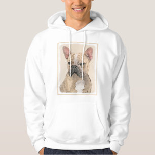 Moletom Com Capuz Pintura para o Bulldog Francês (Sable) - Fita Ori