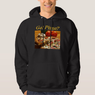 Moletom Com Capuz Pizza obtida? hoodie dos homens