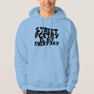 Moletom Com Capuz Poesia Da Rua É Meu Dia A Dia