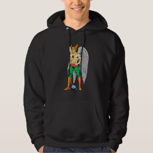 Moletom Com Capuz Ponto de Pé do Hawkman