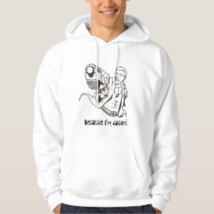 Moletom Com Capuz Porque eu sou Jason!