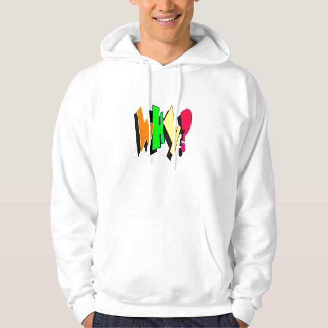 Moletom Com Capuz Porque não camisola (Frente)