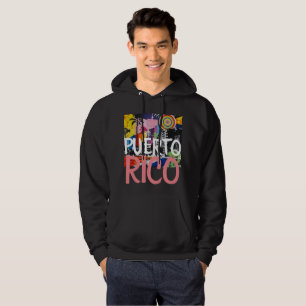 Moletom Com Capuz Porto Rico Legal Grafite Mural Hoodie, masculino