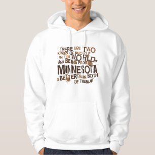 Moletom Com Capuz Presente (engraçado) de Minnesota