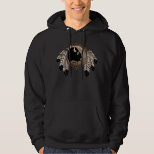 Moletom Com Capuz Primeiro Hoodie da arte de Metis dos animais