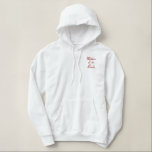 Moletom Com Capuz Pulôver Bordado Feminino Mãe bordada da Roupa do casamento noivo<br><div class="desc">Mãe da Festa de casamento bordada Hoddie. Mude para a Mãe do Alcance ou qualquer outro texto que funcione para as suas necessidades.</div>