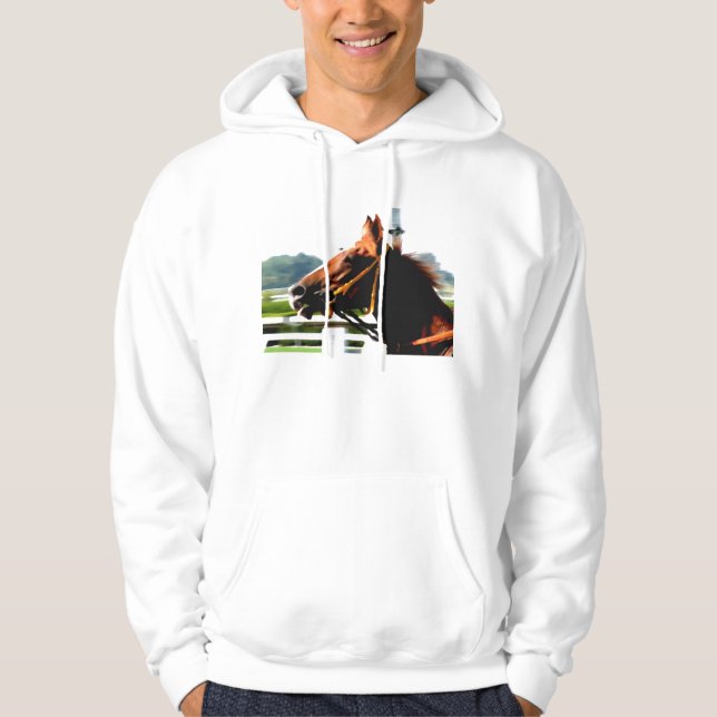 Moletom Com Capuz Race Horse Hoodie (Frente)