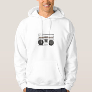 Moletom Com Capuz Rádio de Boombox da velha escola