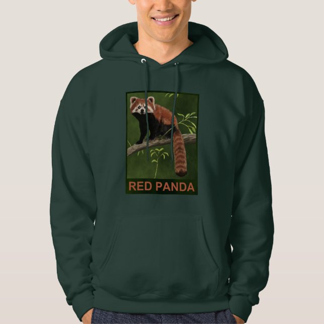 Moletom Com Capuz Red Panda (Frente)