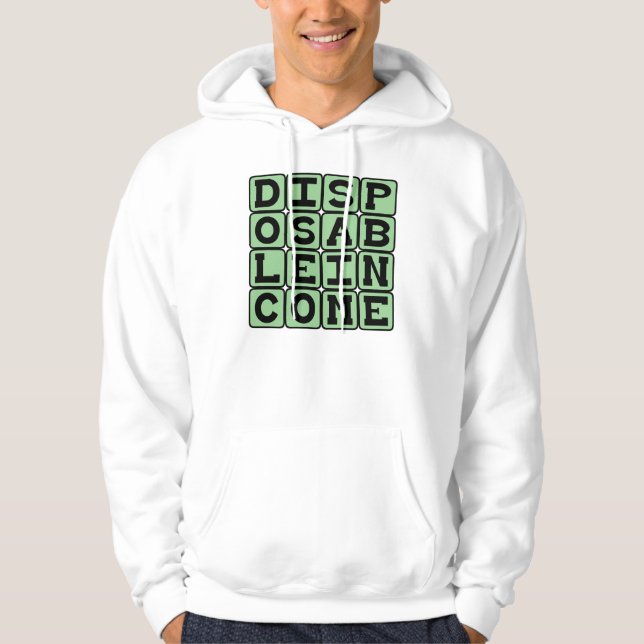 Moletom Com Capuz Renda Disponível, Dinheiro Extra (Frente)