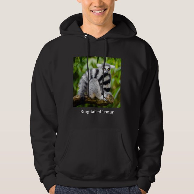 Moletom Com Capuz Ring-tailed lemur (Frente)
