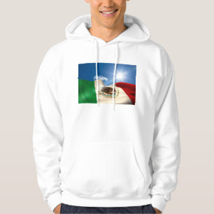 Moletom Com Capuz Rippling gerado Digital da bandeira de México