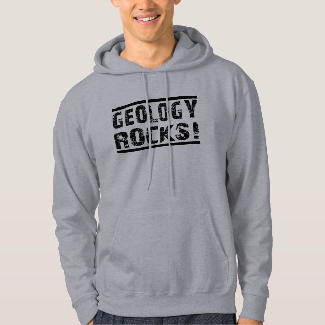 Moletom Com Capuz Rochas da geologia (Frente)