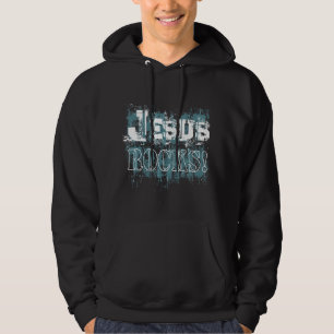 Moletom Com Capuz Rochas de Jesus! Hoodie