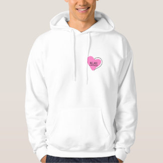 Moletom Com Capuz Rosa da HLHS-Luta de Makenzie