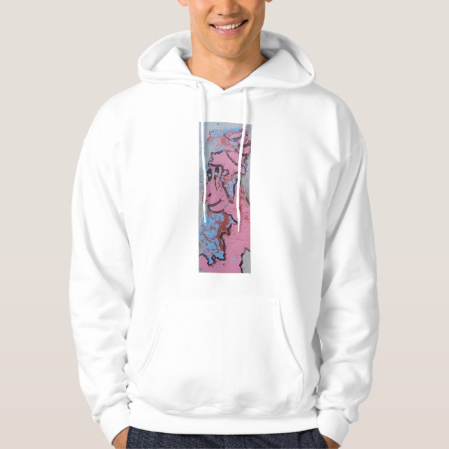 MOLETOM COM CAPUZ ROSA RAINHA (Frente)
