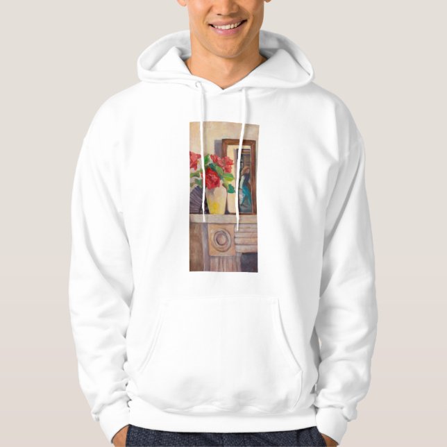 Moletom Com Capuz Rosas vermelhas 1986 (Frente)