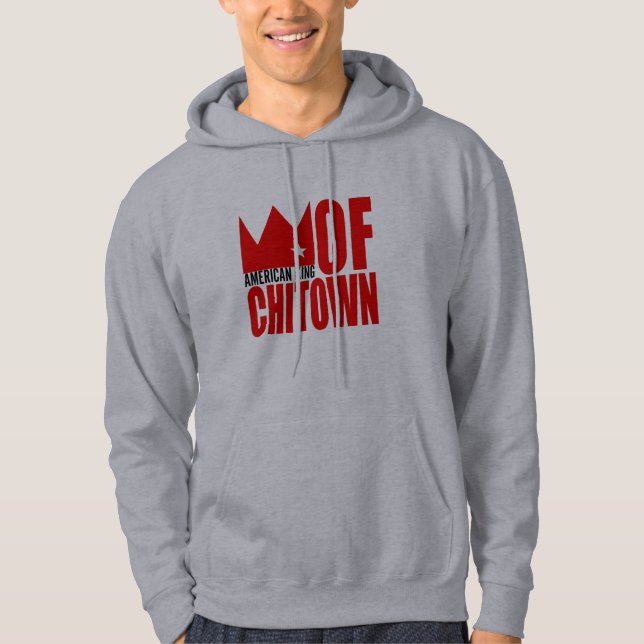 Moletom Com Capuz Roupa de MIMS - rei americano da Qui-Cidade (Frente)