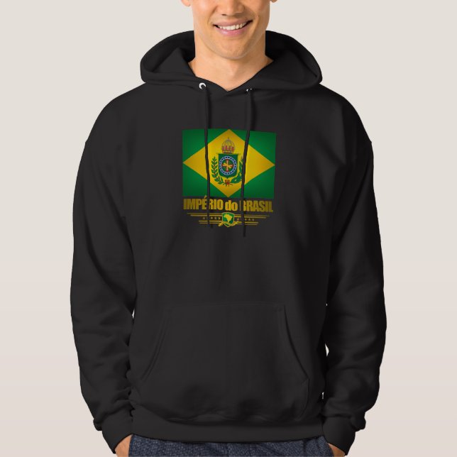 Moletom Com Capuz roupa Império do Brasil (Frente)