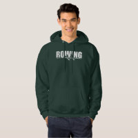 Rowers que enfileiram o Hoodie do presente
