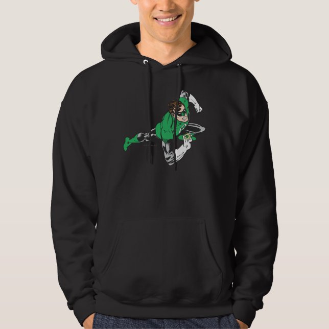 Moletom Com Capuz Runs Lanterna Verde (Frente)