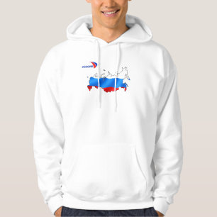 Moletom Com Capuz Rússia/Россия
