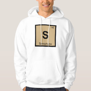 Moletom Com Capuz S - Música de Saxofone Tabela Periódica Química