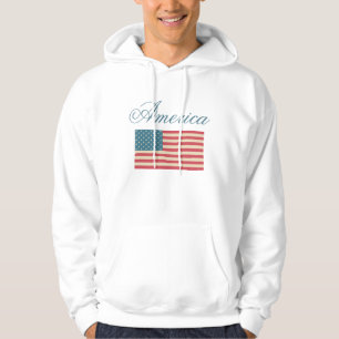 Moletom Com Capuz Sabor de Bandeira Americano