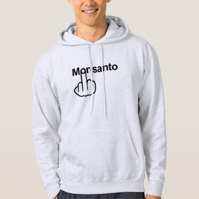 Moletom Com Capuz Sacudir Hoodie Monsanto (Frente)