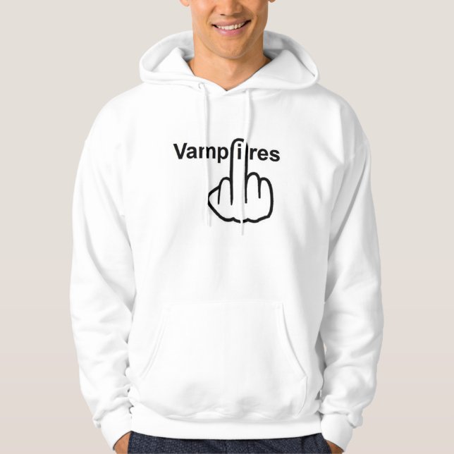 Moletom Com Capuz Sacudir Hoodie Vampires (Frente)