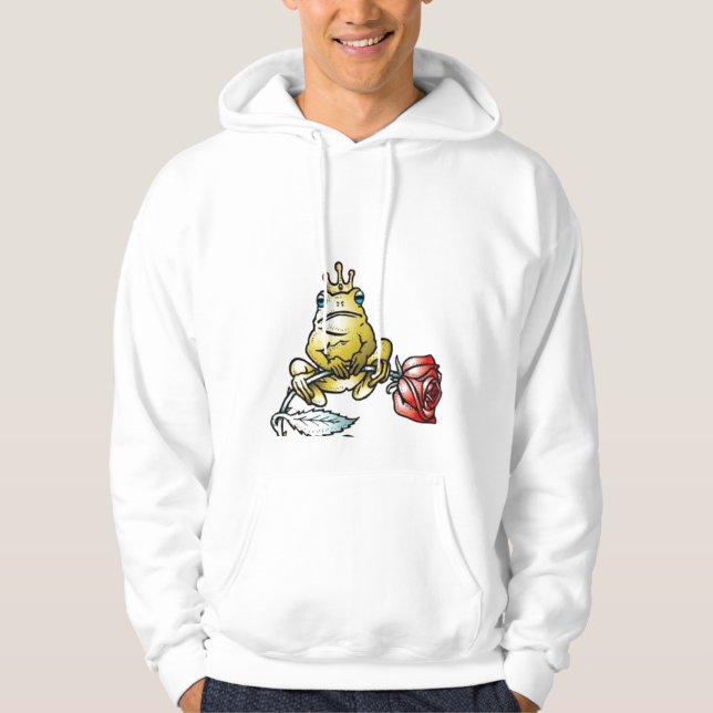 Moletom Com Capuz Sapo Príncipe Encantado (Frente)