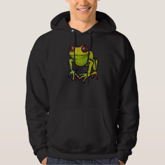 Moletom Com Capuz sapo Verde