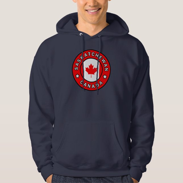Moletom Com Capuz Saskatchewan Canada (Frente)