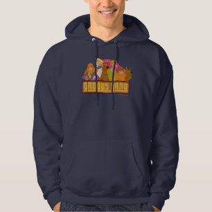 Moletom Com Capuz Scooby-Doo   "Groovy Gang" Retro Cartoon Graphic