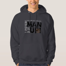 Moletom Com Capuz Seja o homem que o deus o disse para ser Hoodie