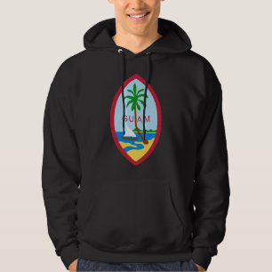 Moletom Com Capuz Selo GU de Guam