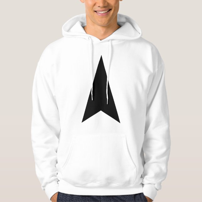 Moletom Com Capuz Seta de Direção (Frente)