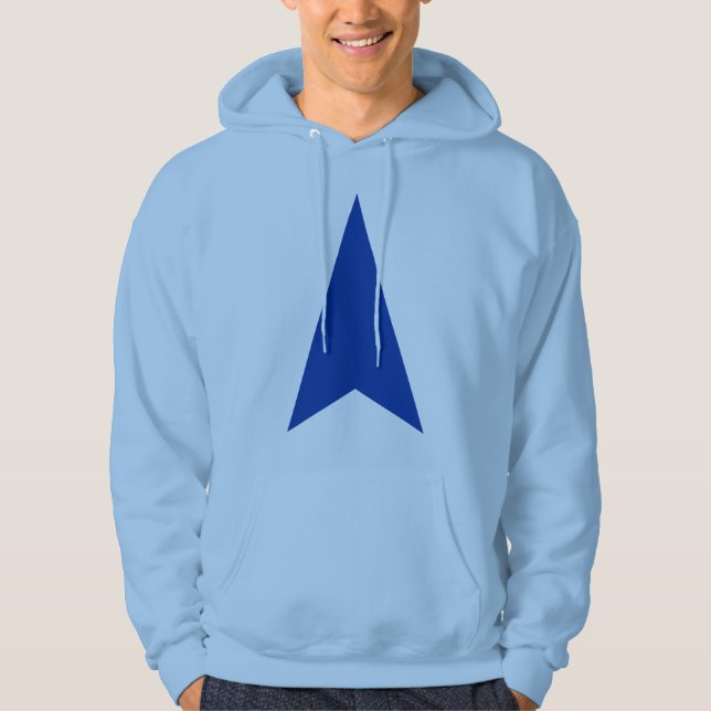 Moletom Com Capuz Seta de Direção (Frente)