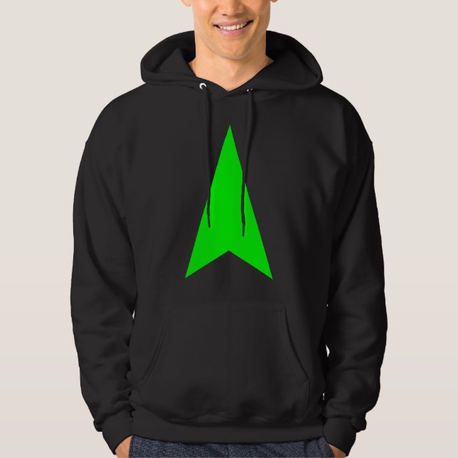 Moletom Com Capuz Seta de Direção (Frente)