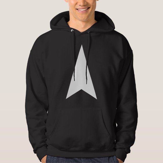 Moletom Com Capuz Seta de Direção (Frente)