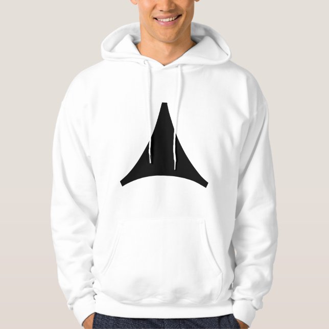 Moletom Com Capuz Seta Triangular (Frente)
