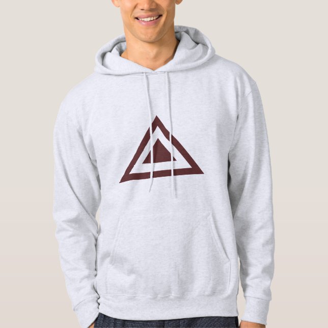 Moletom Com Capuz Seta Triangular 01 (Frente)