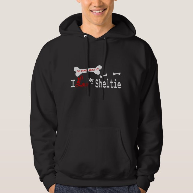 Moletom Com Capuz Sheltie Shetland Sheepdog Gifs (Frente)