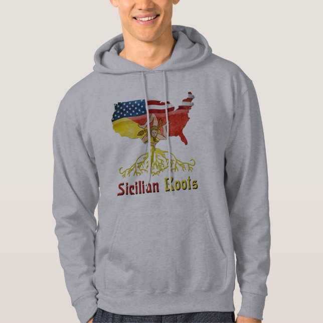 Moletom Com Capuz Siciliano Roots Hoodie (Frente)