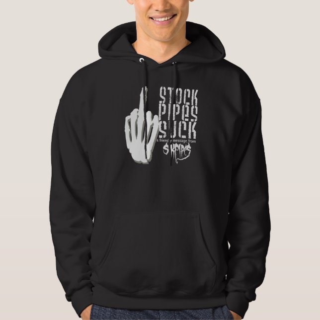 Moletom Com Capuz sikfingerblack (Frente)