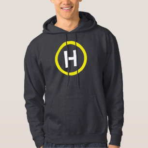 Moletom Com Capuz Símbolo Helipad